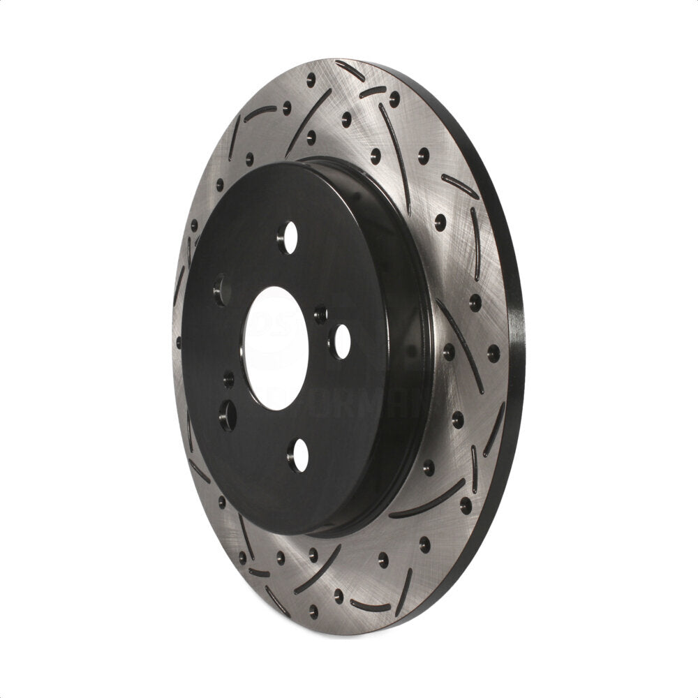 Rear Disc Brake Rotor DS1-580704 For Toyota Corolla Prius Matrix Prime Pontiac Vibe Lexus CT200h Plug-In AWD-e