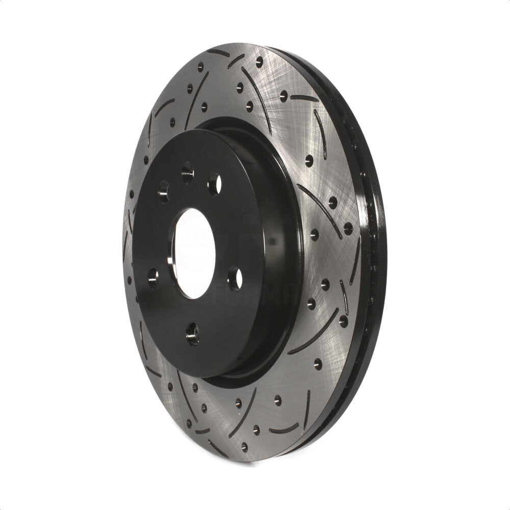 Rear Disc Brake Rotor DS1-580771 For Chevrolet Malibu Buick Impala LaCrosse Camaro Cadillac Regal XTS Limited CT6 Saab 9-5 CT5 Allure