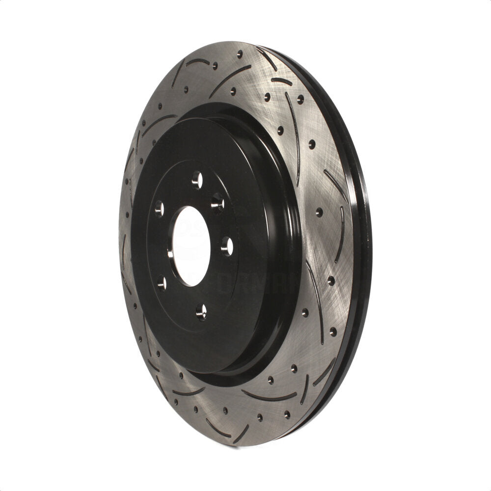 Rear Disc Brake Rotor DS1-680983 For Ford Explorer Taurus Flex Police Interceptor Utility Lincoln Sedan MKS MKT Special Service