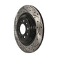 Rear Disc Brake Rotor DS1-781767 For 2014-2021 Jeep Cherokee With Dual Piston Front Caliper