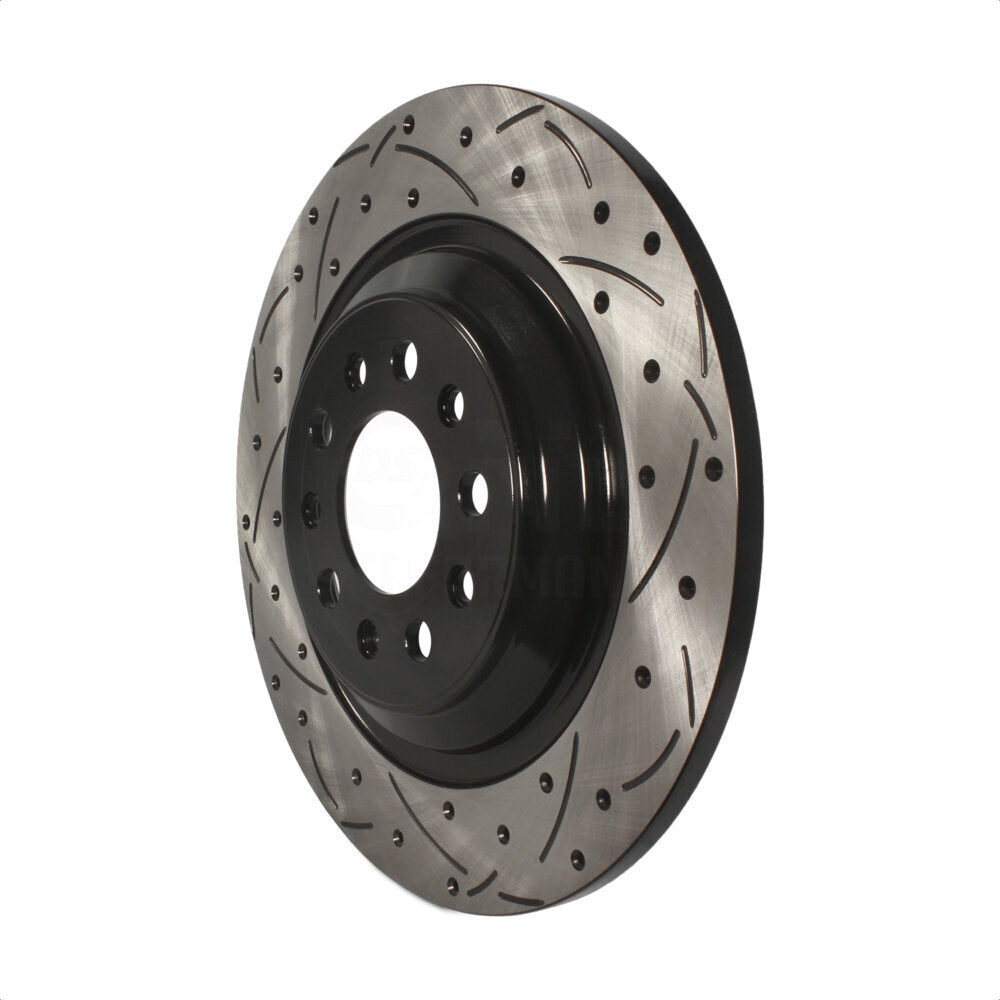 Rear Disc Brake Rotor DS1-781767 For 2014-2021 Jeep Cherokee With Dual Piston Front Caliper