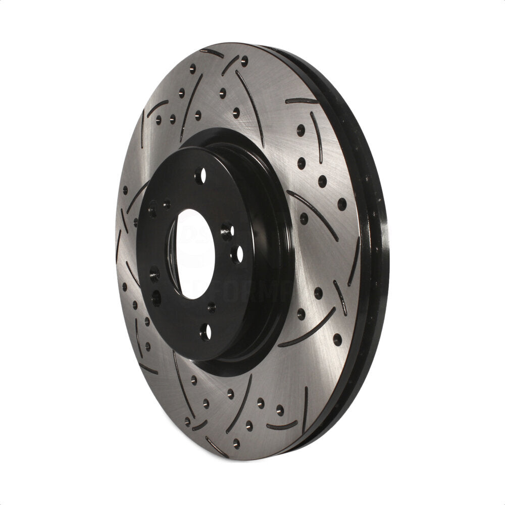 Front Disc Brake Rotor DS1-980317 For Honda Civic CR-V Acura RSX ILX CSX