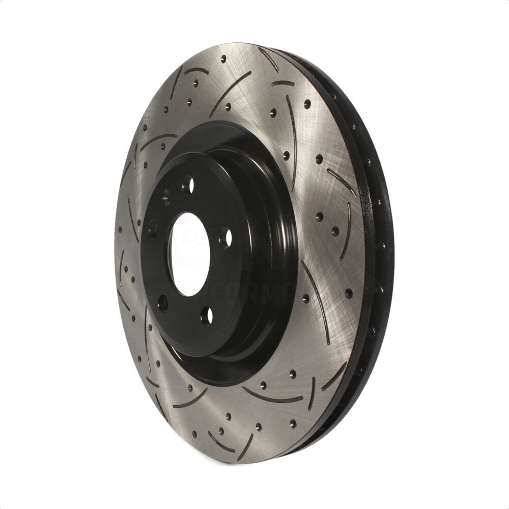 Front Disc Brake Rotor DS1-980696 For Audi Q5 Porsche Macan A6 Quattro S5 S4 A7 A5 A4