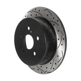 Rear Disc Brake Rotor DS1-980727 For 2009-2016 Toyota Venza