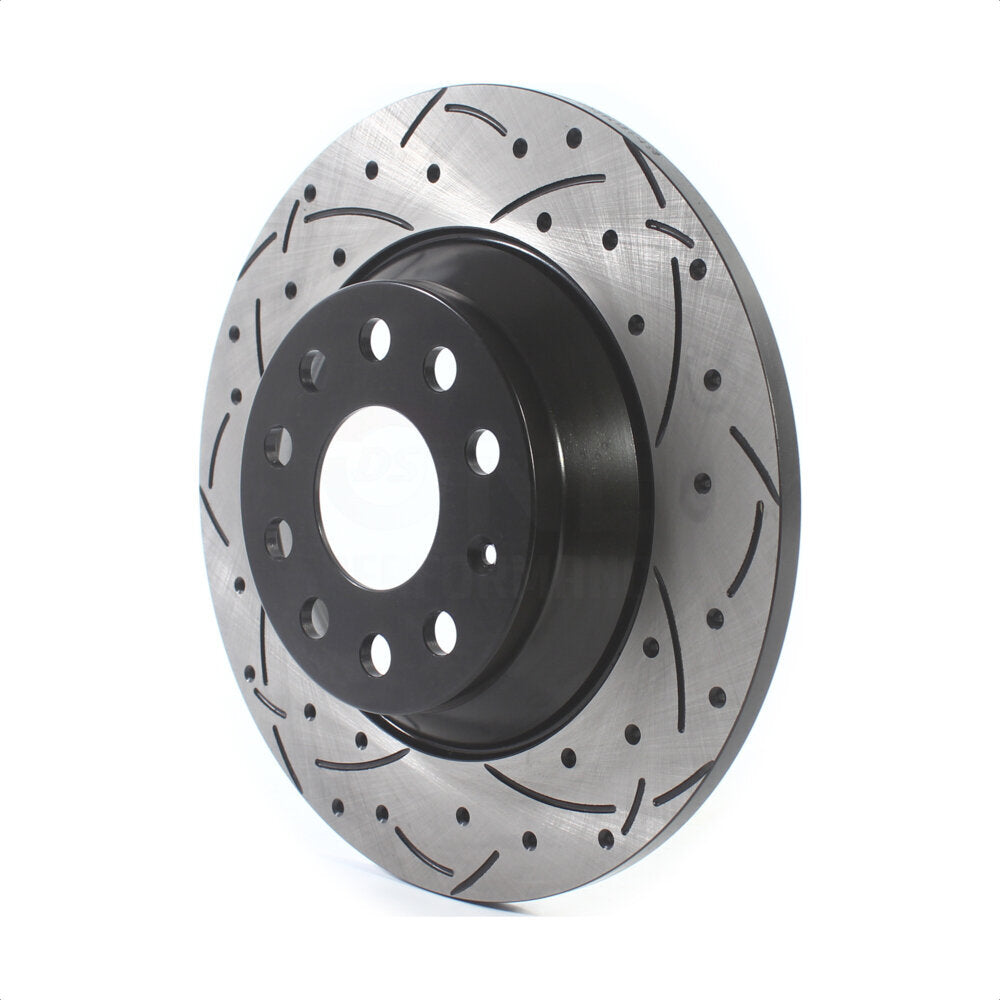 Rear Disc Brake Rotor DS1-981786 For Volkswagen Tiguan Jetta Audi Q3 Quattro TT