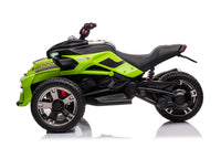 2023 12V Freddo 3 Wheel 2 Seater Ride on Motorcycle Trike With Upgraded Battery - Freddo