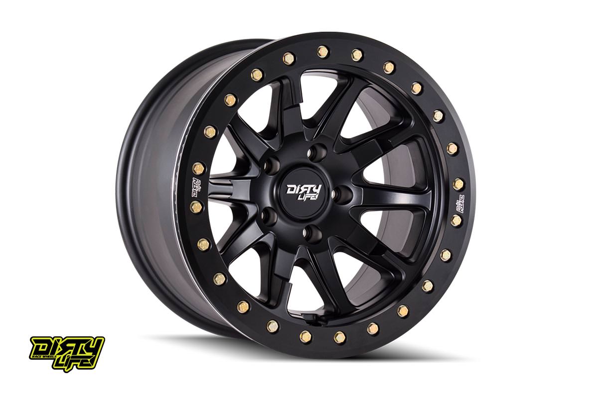 Dirty Life Racing Series Wheel | Matte Black | 17x9 | 5x5