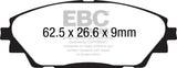 EBC 14+ Mazda 3 2.0 (Japan Build) Yellowstuff Front Brake Pads