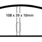 EBC 68-83 Fiat 124 1.6 Greenstuff Rear Brake Pads