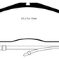 EBC 93-95 Porsche 911 (964) 3.6 Turbo Redstuff Front Brake Pads