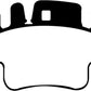 EBC 98-05 Porsche 911 996 3.4 Carrera 2 (Iron Rotor) Redstuff Frt Brake Pad (Check EBC Fit Guide)