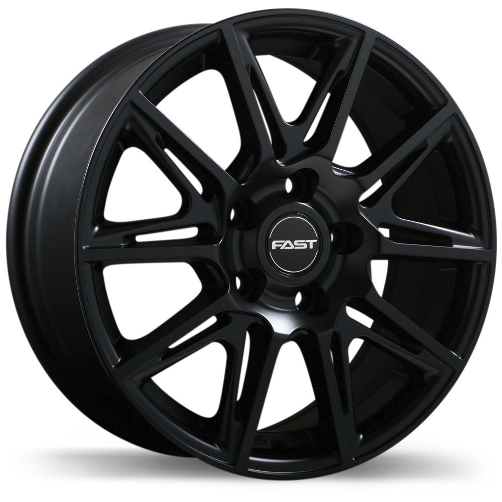 Fast Wheels Switch 16x6.5 5x114.3mm +42 67.1mm BLK / SAT