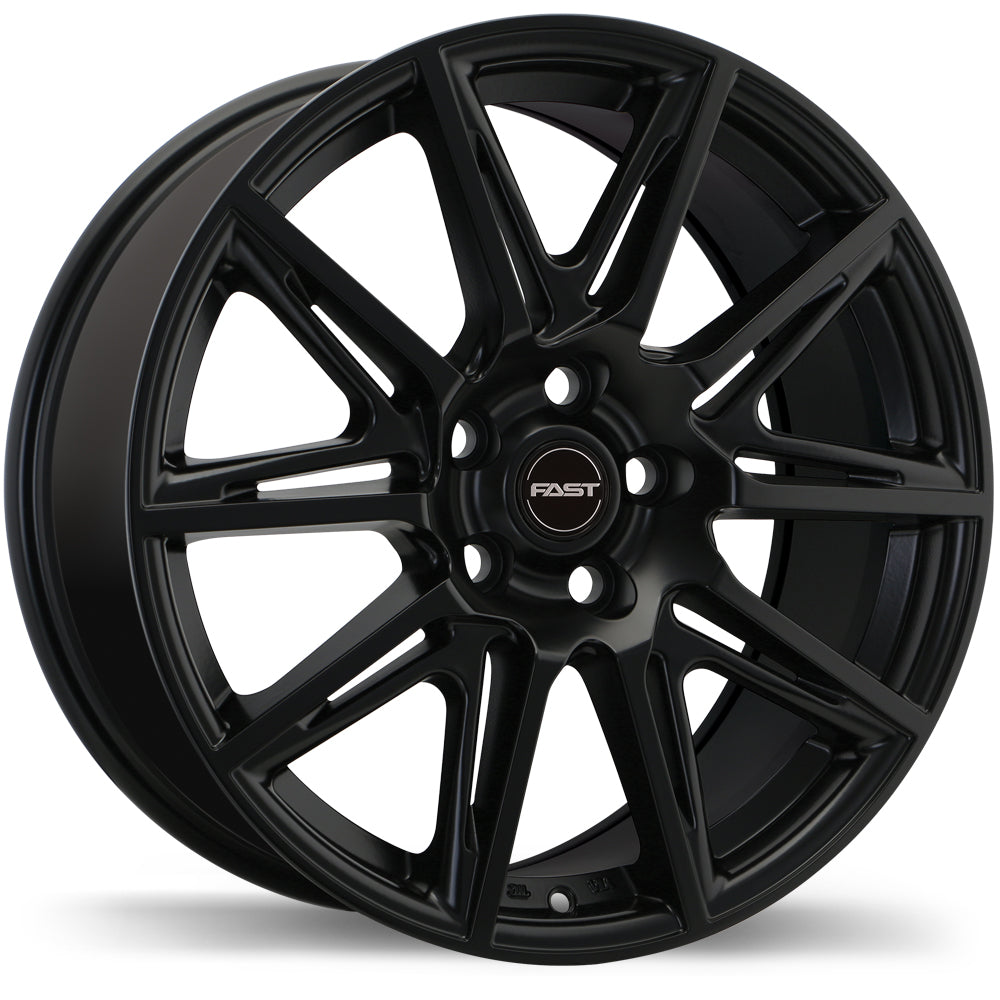Fast Wheels Switch 18x8.0 5x114.3mm +35 66.1mm BLK / SAT