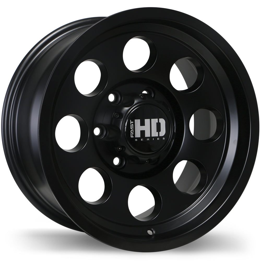 Fast HD Detour 17x9.0 6x139.7mm +0 106.1mm BLK / SAT