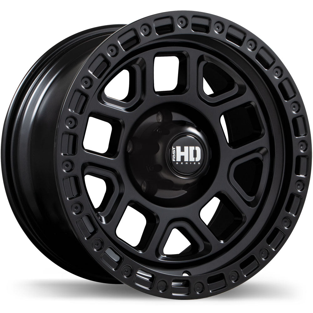 Fast HD Summit 17x9.0 5x127mm -5 71.5mm BLK / SAT