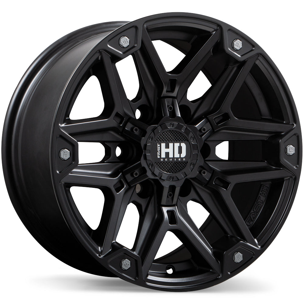 Fast HD RECON 16x8.0 6x139.7mm +10 106.1mm BLK / SAT