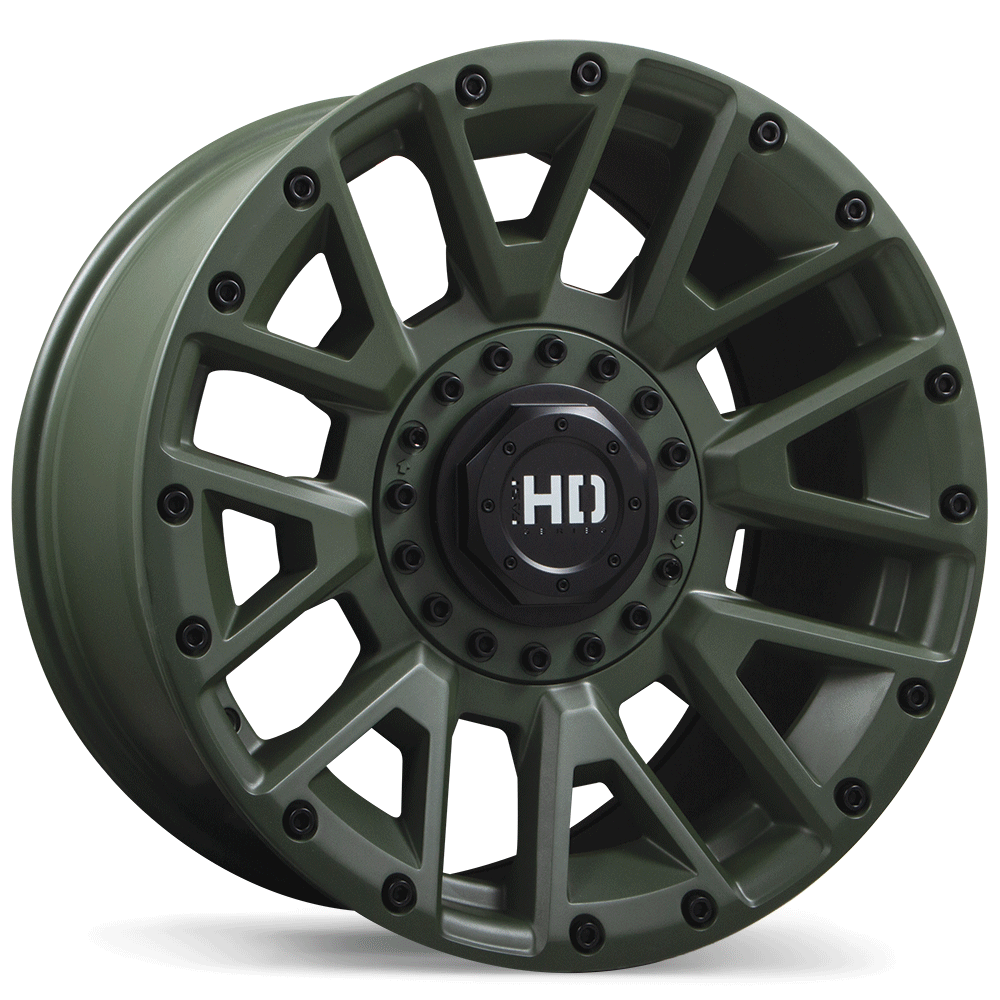 Fast HD Knuckles 17x9.0 6x135 / 139.7mm +0 87.1mm GRN / SAT
