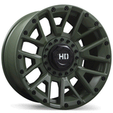 Fast HD Knuckles 17x9.0 6x135 / 139.7mm +0 93.1mm GRN / SAT