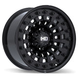 Fast HD Gloss Black Shred 17x9.0 6x139.7mm +0 106.1mm BLK