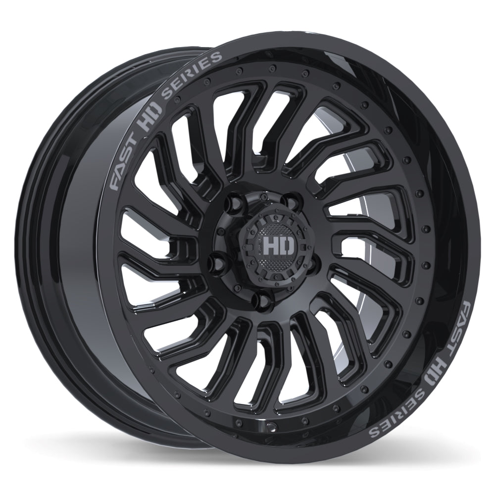 Fast HD D-STRUCT 20x10.0 5x139.7mm -15 77.8mm BLK / MIL