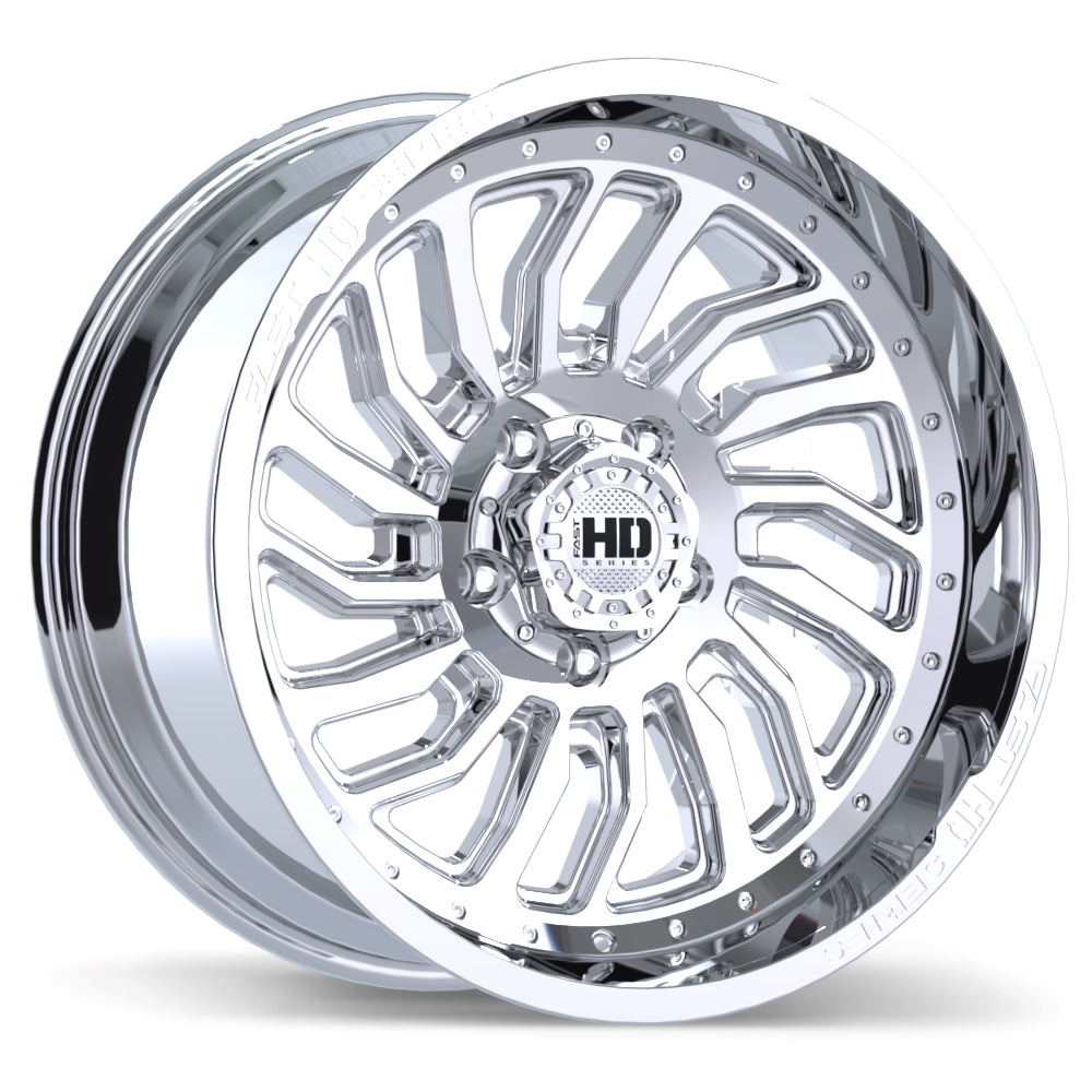 Fast HD Chrome D-STRUCT 20x10.0 5x139.7mm -15 77.8mm CHR