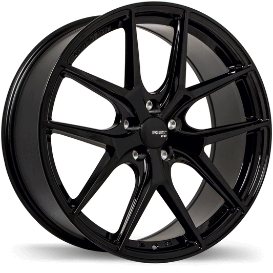 Fast Wheels FC04 19x8.5 5x120mm +35 72.6mm BLK / MET
