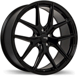Fast Wheels FC04 17x8.0 5x114.3mm +45 72.6mm BLK / MET