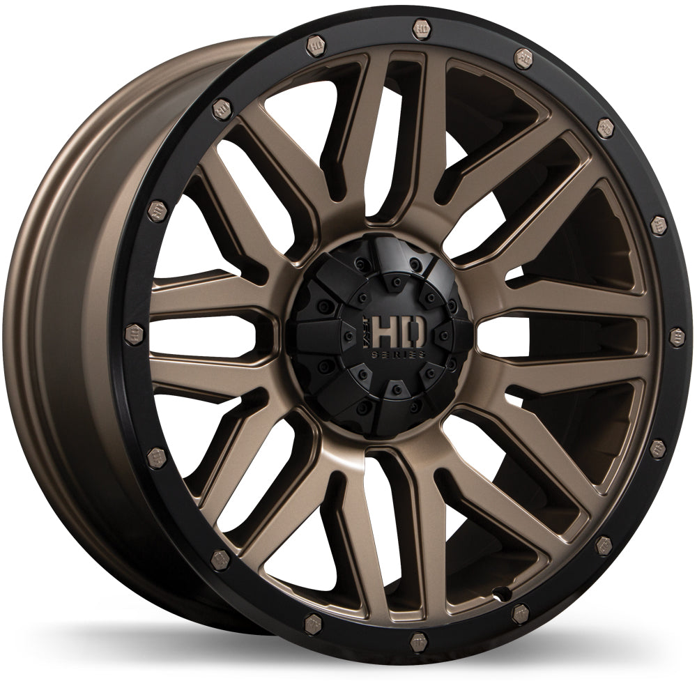 Fast HD Menace 18x9.0 6x135 / 139.7mm +15 106.1mm BRZ / BLK