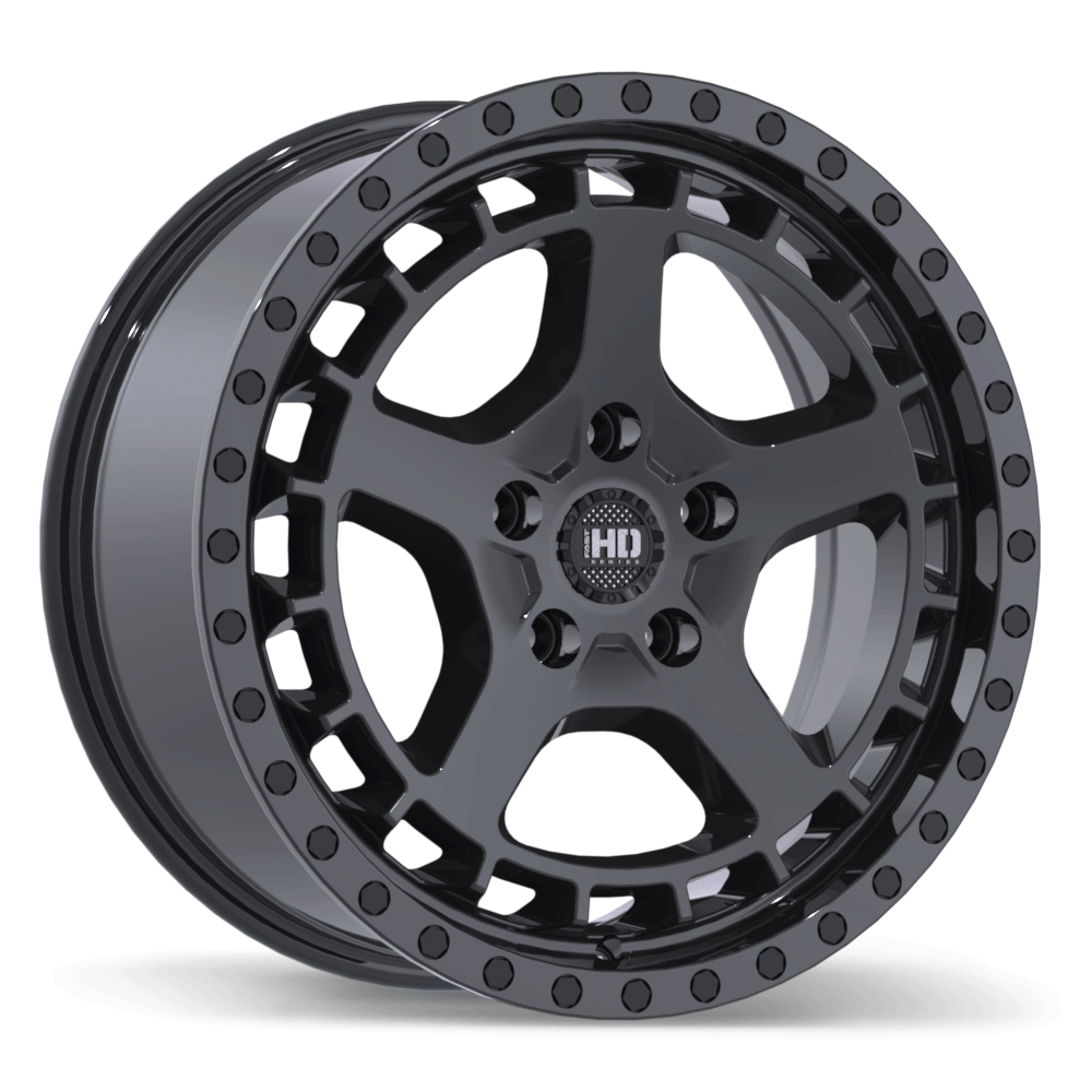 Fast HD Overland 17x7.0 5x120mm +42 72.6mm BLK