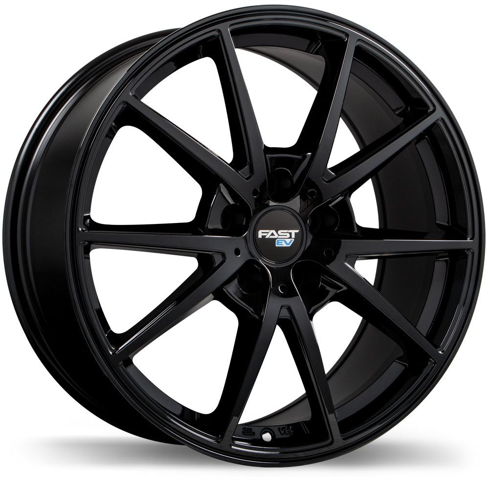 Fast Wheels EV02 17x6.5 5x114.3mm +38 67.1mm BLK