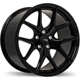 Fast Wheels FC04 19x9.5 5x110mm +45 72.6mm BLK / MET