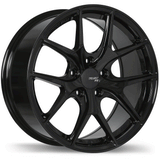 Fast Wheels FC04 19x9.5 5x114.3mm +35 72.6mm BLK / MET