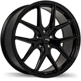 Fast Wheels FC04 20x8.5 5x110mm +35 72.6mm BLK / MET