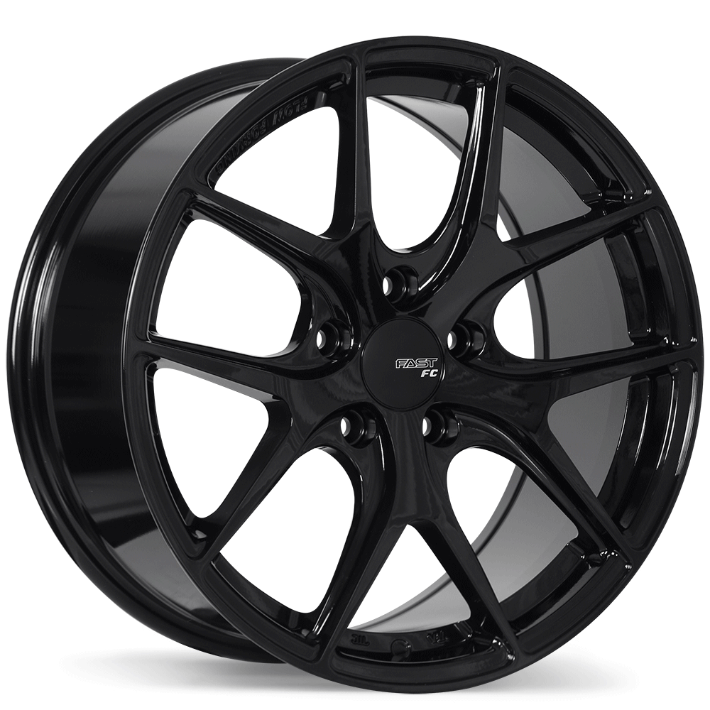 Fast Wheels FC04 20x8.5 5x112mm +35 72.6mm BLK / MET