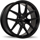 Fast Wheels FC04 20x9.5 5x100mm +35 72.6mm BLK / MET