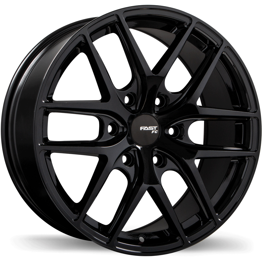Fast Wheels FC04X 20x8.5 6x135mm +30 87.1mm BLK / MET