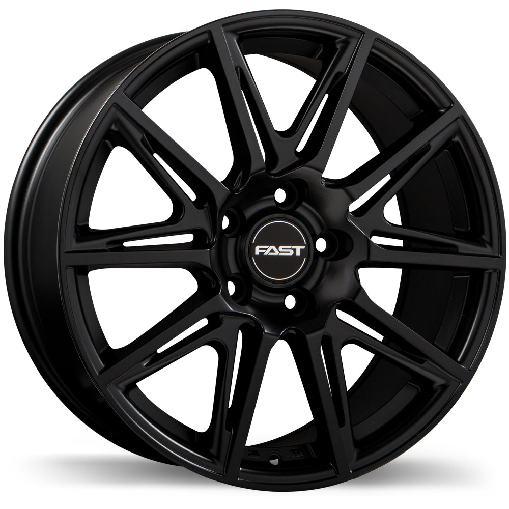 Fast Wheels Switch 18x8.0 5x120mm +45 64.1mm BLK / SAT