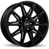 Fast Wheels Switch 18x8.0 5x120mm +45 64.1mm BLK / SAT