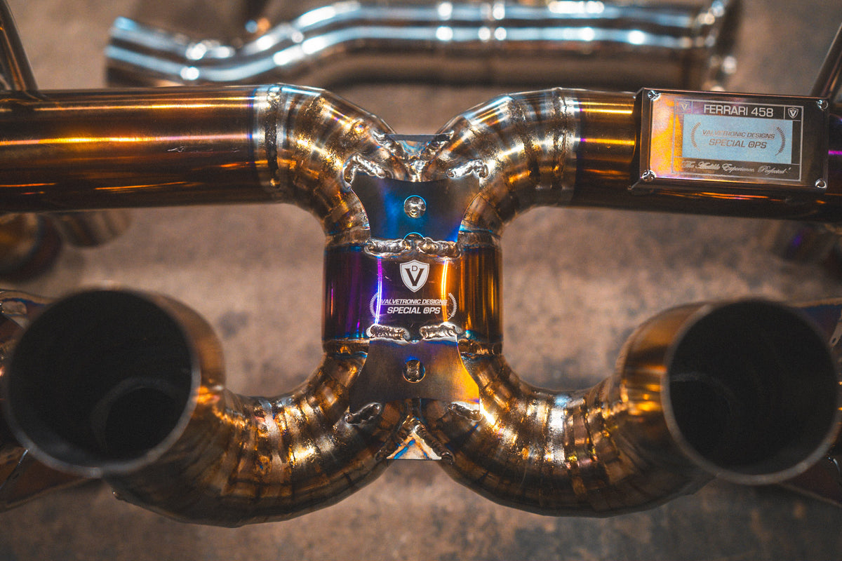 Ferrari 458 Italia Valved Sport Exhaust System