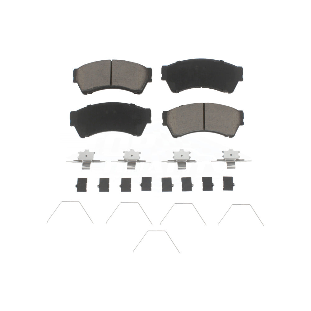 Front Ceramic Disc Brake Pads CMX-D1164 For Ford Fusion Mazda 6 Lincoln MKZ Mercury Milan Zephyr