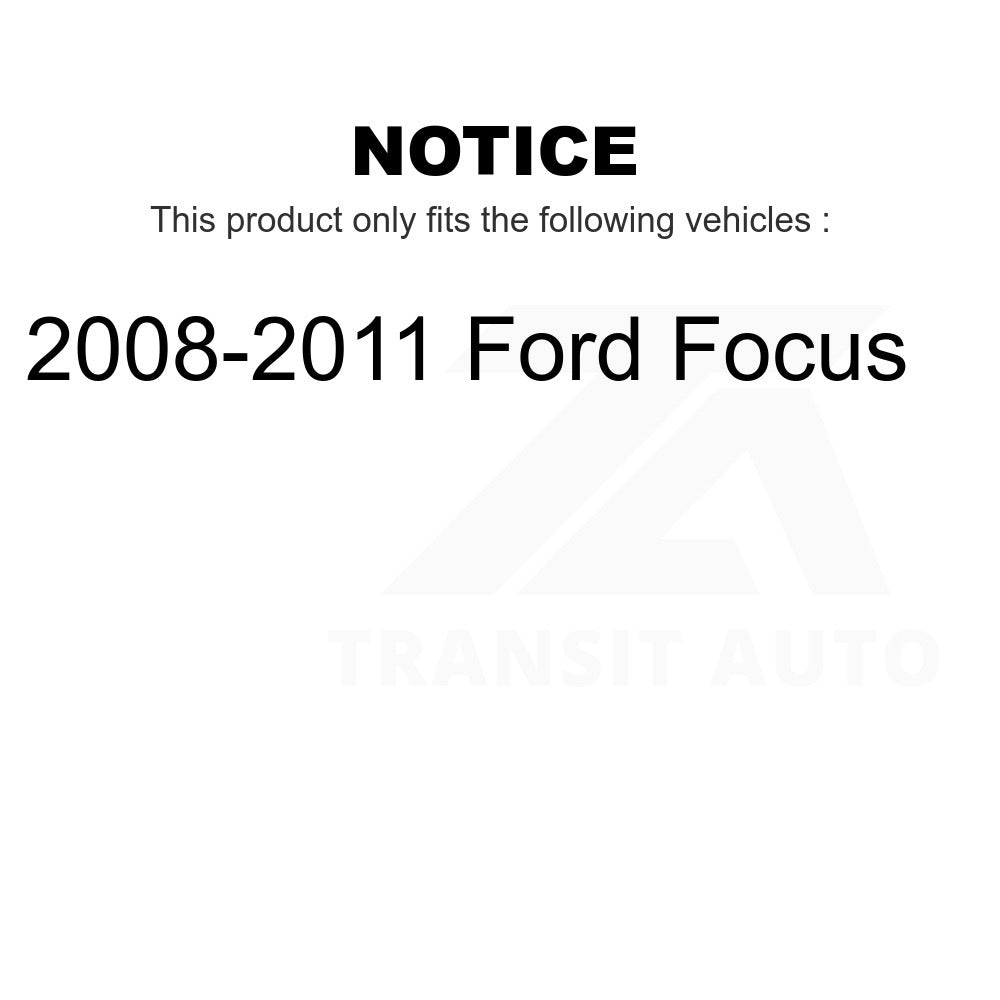 Front Ceramic Disc Brake Pads CMX-D1339 For 2008-2011 Ford Focus