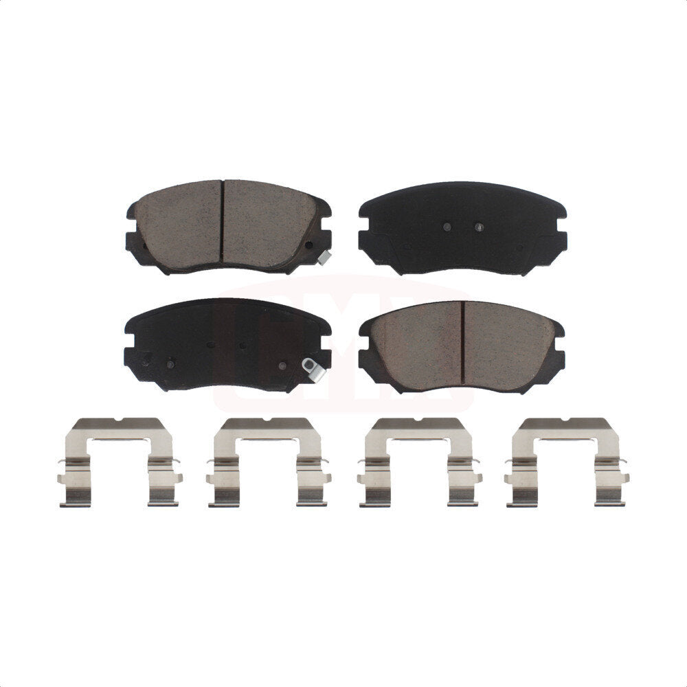 Front Ceramic Disc Brake Pads CMX-D1421 For Chevrolet Equinox GMC Terrain Malibu Buick Impala LaCrosse Regal Limited Cascada Saab 9-5 Cadillac ELR Allure