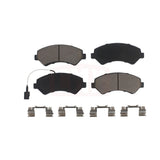 Front Ceramic Disc Brake Pads CMX-D1540 For Ram ProMaster 1500 2500 3500