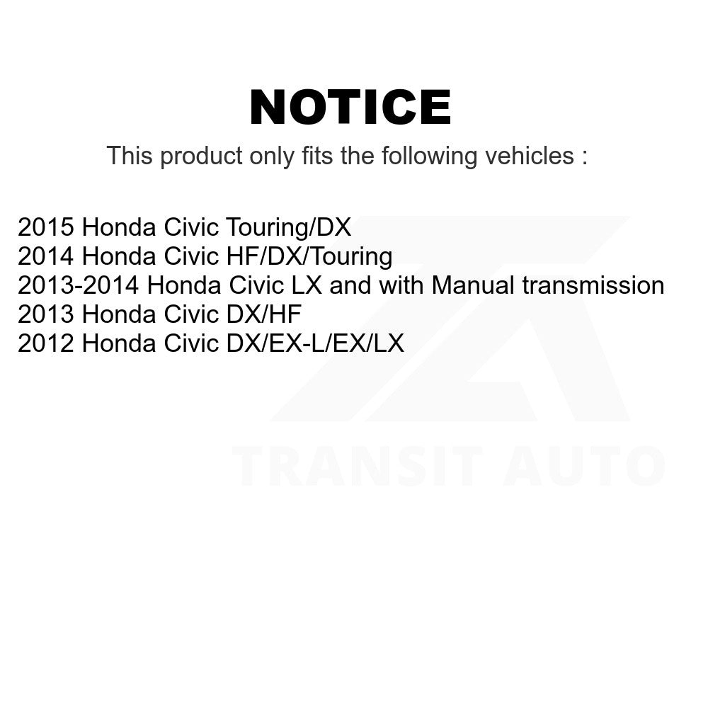 Front Ceramic Disc Brake Pads CMX-D1578 For Honda Civic