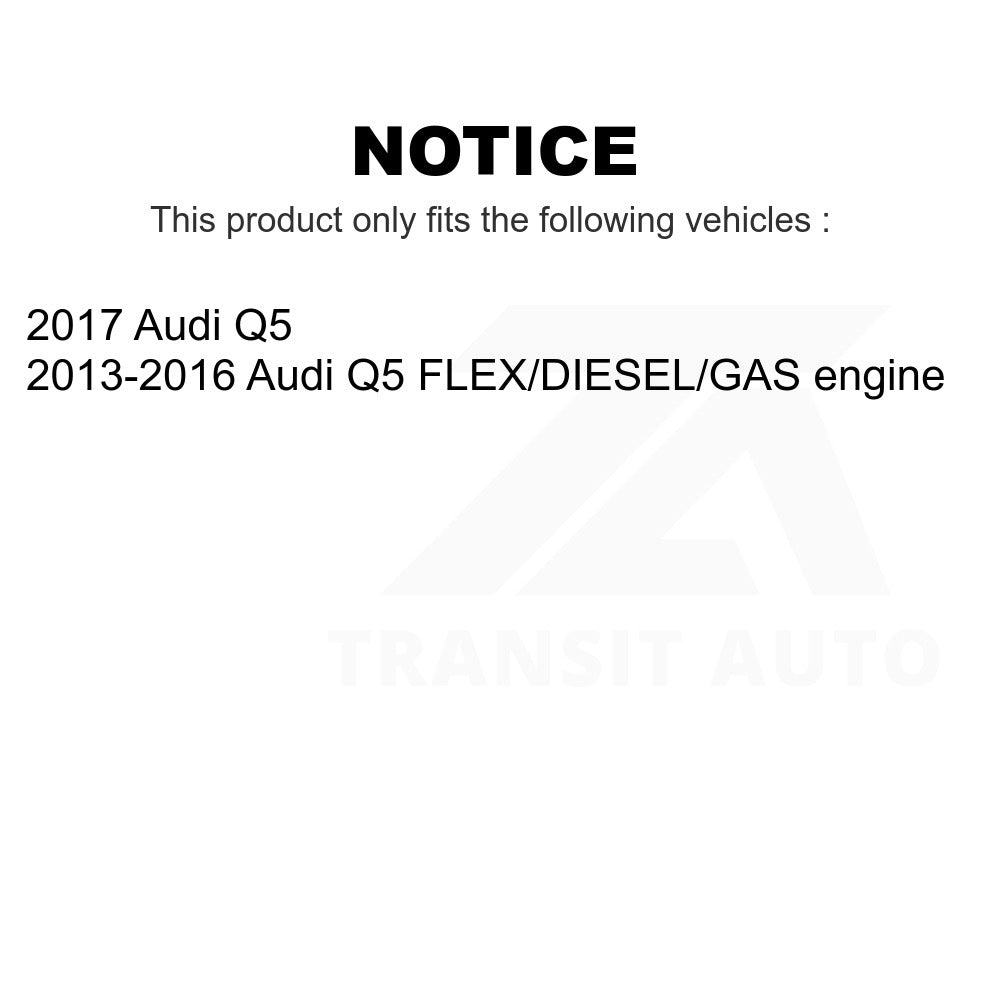 Front Ceramic Disc Brake Pads CMX-D1663 For Audi Q5
