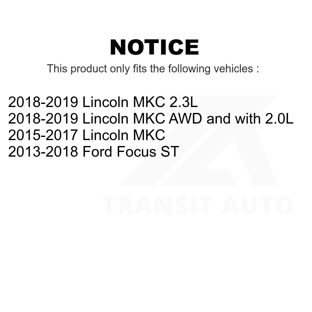 Front Ceramic Disc Brake Pads CMX-D1668 For Ford Focus Lincoln MKC
