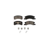 Front Ceramic Disc Brake Pads CMX-D1731 For Mitsubishi Mirage G4