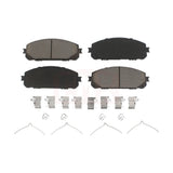 Front Ceramic Disc Brake Pads CMX-D1843 For 2014-2022 Jeep Cherokee With Dual Piston Caliper