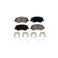 Front Ceramic Disc Brake Pads CMX-D2190 For Hyundai Accent Kia Rio