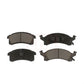 Front Ceramic Disc Brake Pads CMX-D506 For Chevrolet Cavalier Pontiac Sunfire Grand Am Buick Skylark Corsica Oldsmobile Achieva Beretta Sunbird Cutlass Calais